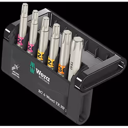 Wera 05056470001 punta per cacciavite 6 pz