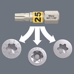 Wera 05057436001 punta per cacciavite 29 pz - Vista aggiuntiva 5