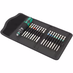 Caratteristiche del prodotto: Valigetta pieghevole con punte lunghe 89 mm codificate a colori Take it easy Include il portaut ...