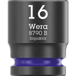 05005507001 8790 b - Inserto per chiave a bussola con attacco da 3/8', 16 x 30 mm - Wera