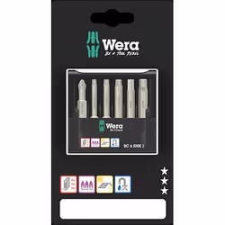 Wera 05073631001 punta per cacciavite 6 pz