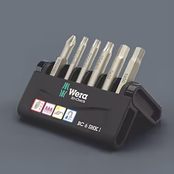 Wera 05073631001 punta per cacciavite 6 pz