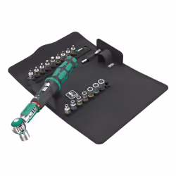 Wera 05136073001, Nm, Meccanico, 1/4", 2 - 12 Nm, Nero, Verde, 17 pz