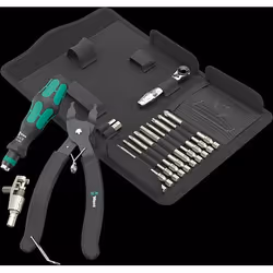 Wera Werk Kettennieter Werkstatt-Set 20-teilig 9532, 195 mm, 130 mm, 50 mm, 637 g