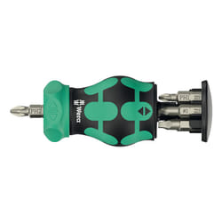 Wera Kraftform Kompakt Stubby magazine RA 4 Cacciavite con punte multiple