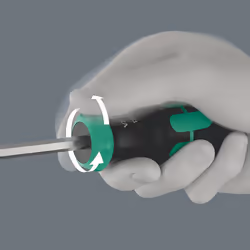 Wera Kraftform Kompakt 27 RA 1 Cacciavite con punte multiple Cacciavite dritto - Vista aggiuntiva 4