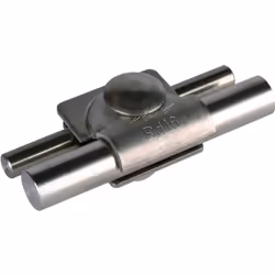 DEHN MVK 8.10 16 FRM10X40 V2A, Morsa per palo, 50 pz
