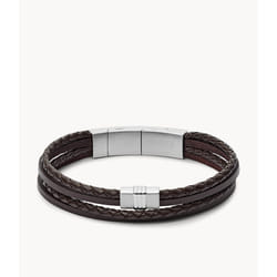 Fossil JF02934040 braccialetto Pelle