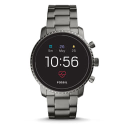 Fossil Q Explorist HR 3,56 cm (1.4") 454 x 454 Pixel Touch screen Acciaio inox Wi-Fi GPS (satellitare)