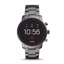 Fossil Q Explorist HR 3,56 cm (1.4") 454 x 454 Pixel Touch screen Acciaio inox Wi-Fi GPS (satellitare)