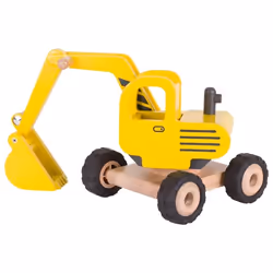 Goki 55898, Scavatore, 3 anno/i, Legno, Nero, Legno, Giallo