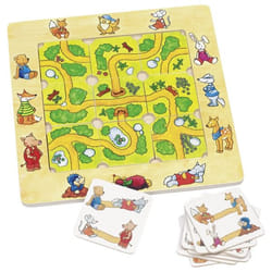 Goki 56944 Puzzle a telaio 30 pz Animali