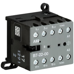 ABB B7-22-00-02 morsettiera 4P Nero
