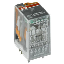 ABB - Relè industriale cr-m 230V 4 contatti di scambio con led er 5926