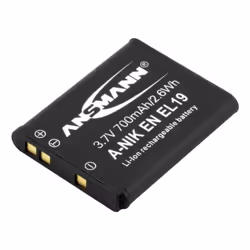 Ansmann A-Nik EN EL 19, 700 mAh, 3,7 V, Ioni di Litio