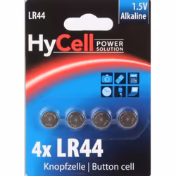 Ansmann 1516-0024, Batteria monouso, SR44, Alcalino, 1,5 V, 4 pz, Blister