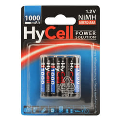 HyCell 5030662 batteria per uso domestico Batteria monouso Mini Stilo AAA Nichel-Metallo Idruro (NiMH)