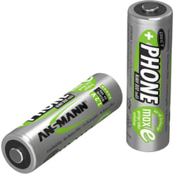 Ansmann - dect maxE HR06 Batteria ricaricabile Stilo (aa) NiMH 800 mAh 1.2 v 2 pz.