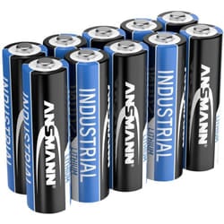 Lithium Industrial FR6 Batteria Stilo (aa) Litio 3000 mAh 1.5 v 10 pz. - Ansmann