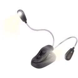 Lampada LED piccola, maneggevole con due schwanenhälsen per l' illuminazione lesefreundlichen di supporti diversi come libri, ...