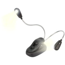 Ansmann - TwinFlex lettura lettura libro libro da lettura luce lampada del libro viaggio lampada lampada con morsetto flessibile con 2 led a clip