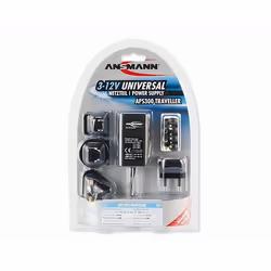 Ansmann APS 300 adattatore e invertitore 3,6 W Nero