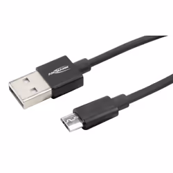 Ansmann 1700-0076 cavo USB 1,2 m USB A Micro-USB B Nero