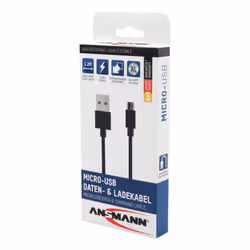 Ansmann 1700-0076 cavo USB 1,2 m USB A Micro-USB B Nero - Vista aggiuntiva 6