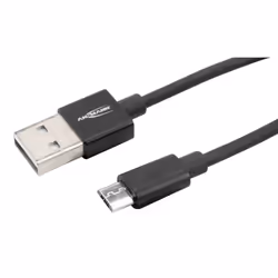 Ansmann 1700-0077 cavo USB USB 2.0 0,2 m USB A Micro-USB B Nero - Vista aggiuntiva 4