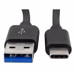 Ansmann 1700-0081 cavo USB USB 3.2 Gen 1 (3.1 Gen 1) 2 m USB A USB C Nero