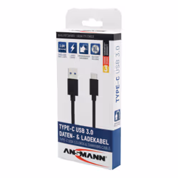 Ansmann 1700-0081 cavo USB USB 3.2 Gen 1 (3.1 Gen 1) 2 m USB A USB C Nero - Vista aggiuntiva 6