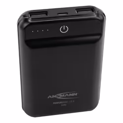 Ansmann 10.8 mini, 10000 mAh, Polimeri di litio (LiPo), Nero