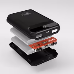 Ansmann 10.8 mini Polimeri di litio (LiPo) 10000 mAh Nero