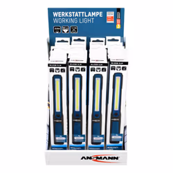 Ansmann WL250B Nero, Blu Torcia a mano COB LED - Vista aggiuntiva 6