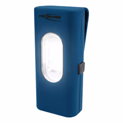Ansmann WL30B Blu Torcia elettrica con clip COB LED