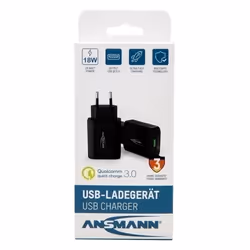 Ansmann Home Charger 130Q Universale Nero AC Ricarica rapida Interno - Vista aggiuntiva 6