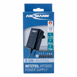 Ansmann APS 600 adattatore e invertitore Nero - Vista aggiuntiva 6