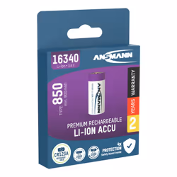 Ansmann 1300-0017 batteria per uso domestico Batteria ricaricabile 16340 Ioni di Litio - Vista aggiuntiva 6