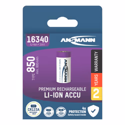 Ansmann 1300-0017 batteria per uso domestico Batteria ricaricabile 16340 Ioni di Litio - Vista aggiuntiva 8
