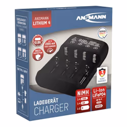Ansmann Lithium 4 carica batterie Caricatore per batteria dC - Vista aggiuntiva 7