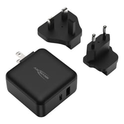 Ansmann 1001-0140 Caricabatterie per dispositivi mobili Telefono cellulare, Computer portatile, Tablet Nero AC Interno