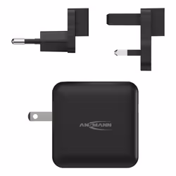 Ansmann 1001-0140 Caricabatterie per dispositivi mobili Telefono cellulare, Computer portatile, Tablet Nero AC Interno - Vista aggiuntiva 6
