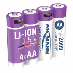 Ansmann 1312-0036 batteria per uso domestico Batteria ricaricabile Stilo AA Ioni di Litio - Vista aggiuntiva 4