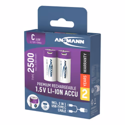 Ansmann 1313-0004 batteria per uso domestico Batteria ricaricabile C Ioni di Litio - Vista aggiuntiva 7
