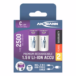 Ansmann 1313-0004 batteria per uso domestico Batteria ricaricabile C Ioni di Litio - Vista aggiuntiva 8