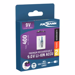 Ansmann 1315-0005 batteria per uso domestico Batteria ricaricabile 9V Ioni di Litio - Vista aggiuntiva 4