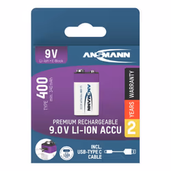 Ansmann 1315-0005 batteria per uso domestico Batteria ricaricabile 9V Ioni di Litio - Vista aggiuntiva 6