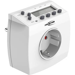 Ansmann AES5 presa intelligente 3680 W Casa Bianco