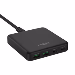 Ansmann DC465PD Ordinateur portable, Smartphone Noir Secteur Charge rapide Intérieure - Vista aggiuntiva 5