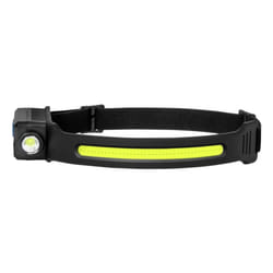 Ansmann HD240RS Nero Torcia a fascia COB LED